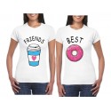 Camiseta Estampada Café Y Rosca