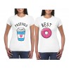 Camiseta Estampada Café Y Rosca