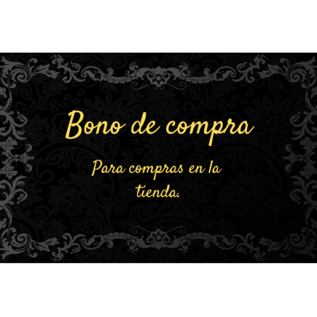 Bono de regalo